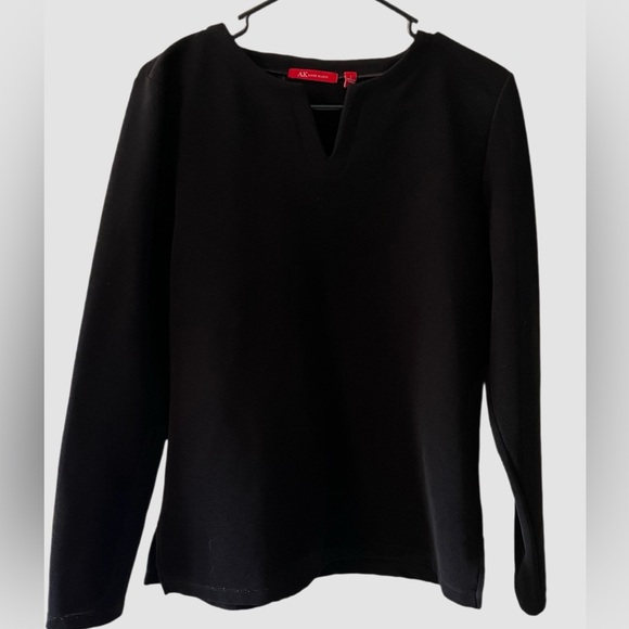 Anne Klein Tops - Anne Klein Black Long Sleeve Top